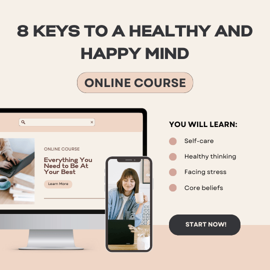 8 Keys to a Healthy and Happy Mind Online Course